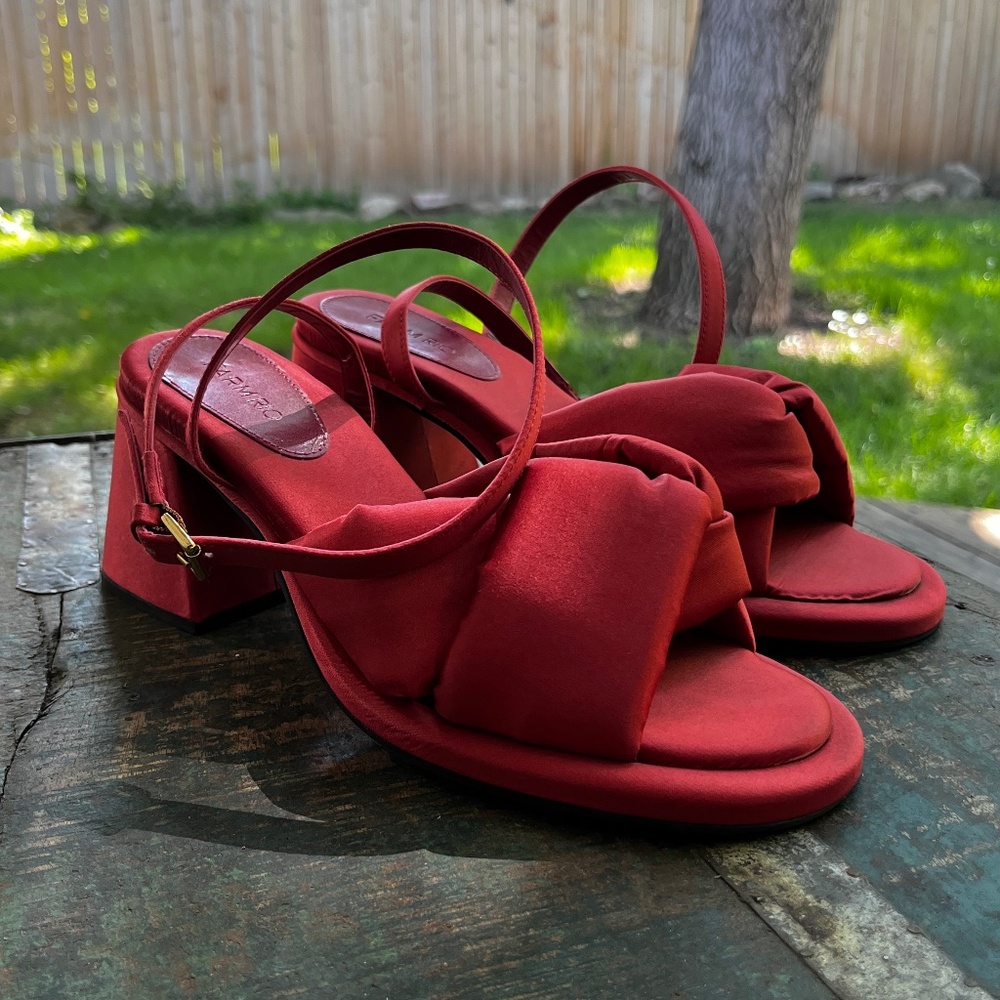 FarmRIO Rust Puffer High Sandal